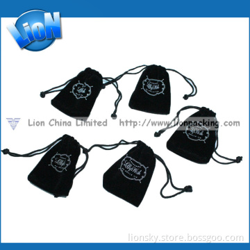Velvet Candy Drawstring Pouch for Christmas Day Wholesale (R-125)